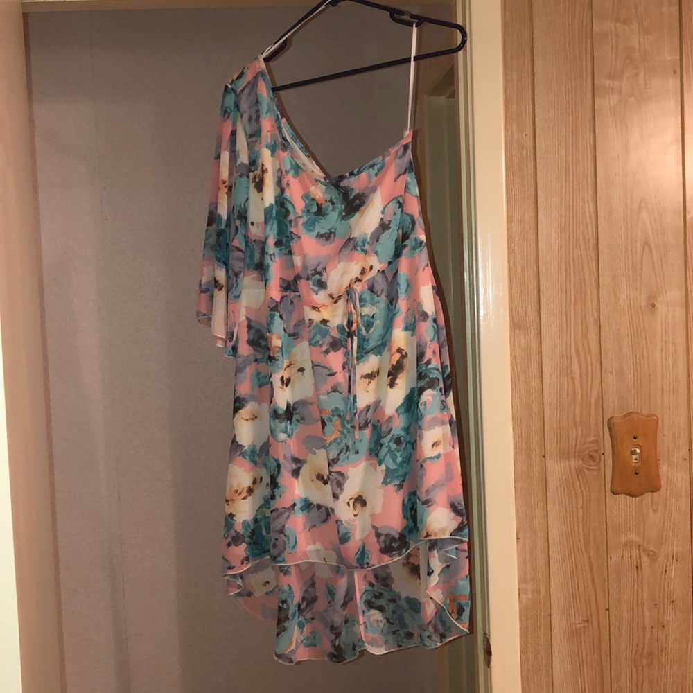 Boutique one shoulder dress NWT